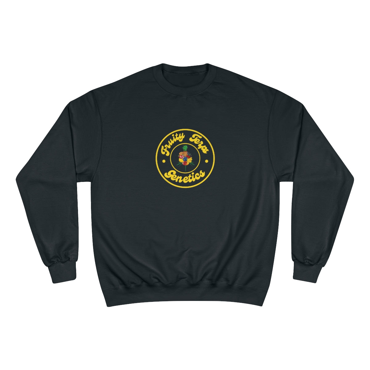 Fruity Terps™️ Genetics Sweatshirt Yellow Logo