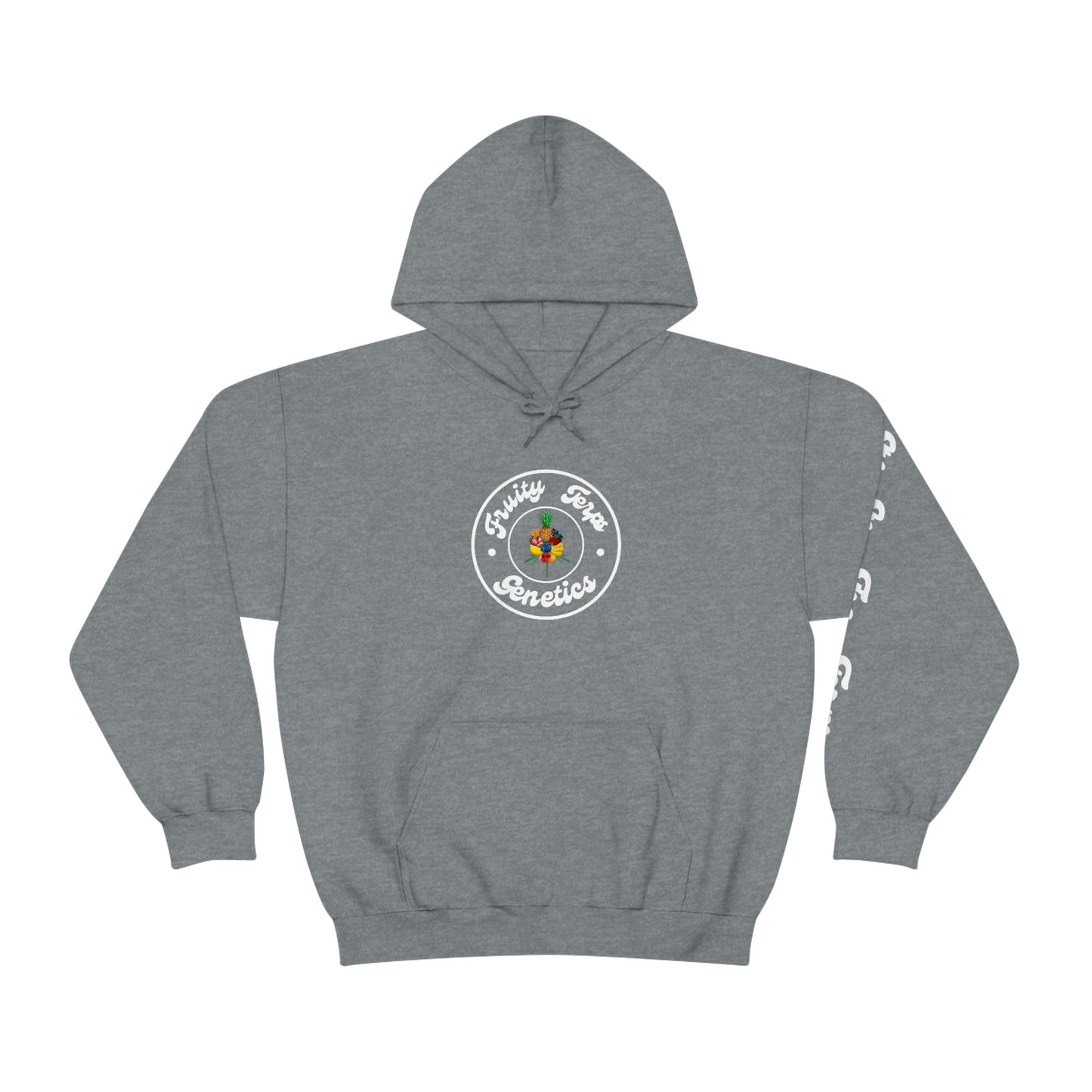 Fruity Terps Genetics Its In The Terps Hoodie White Logo