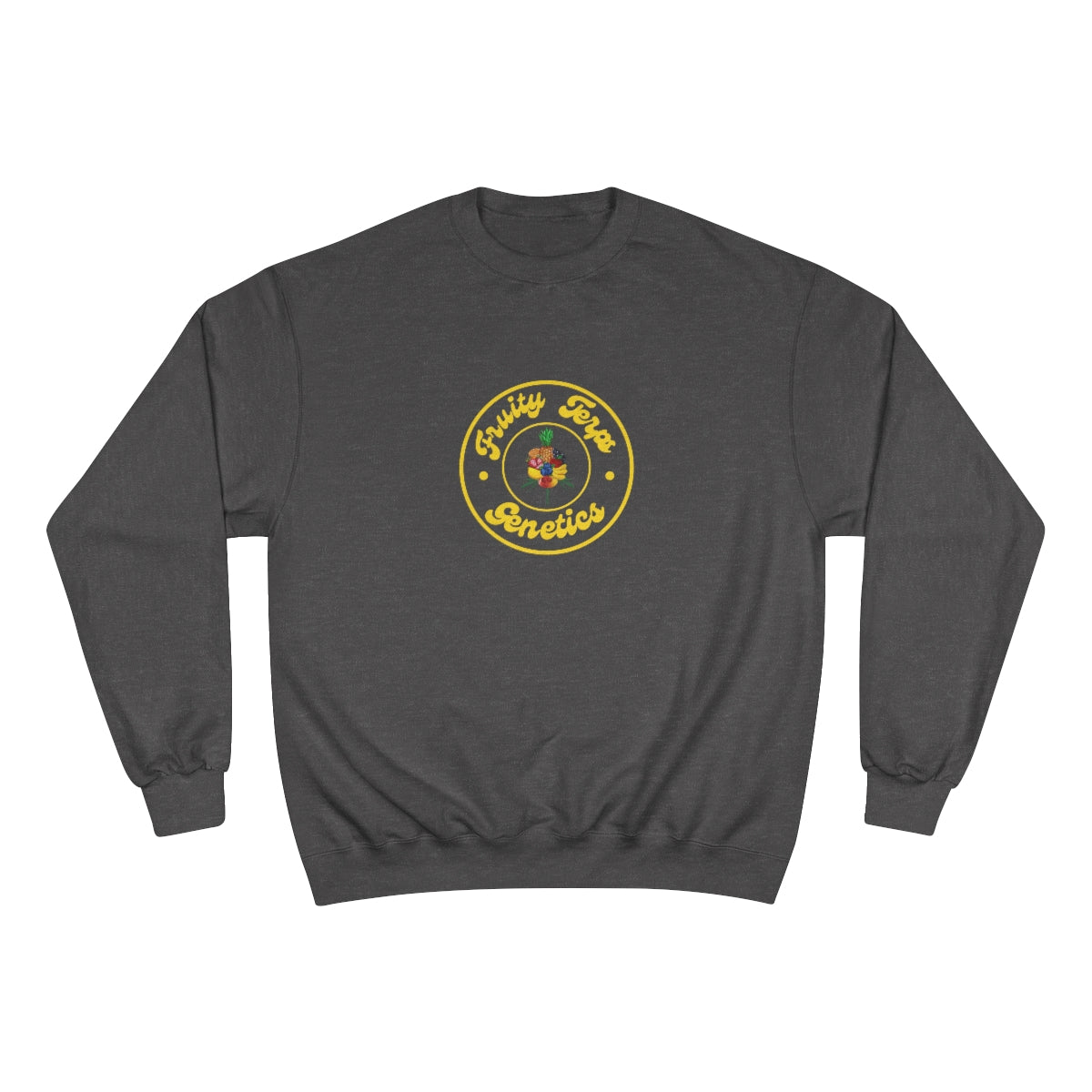 Fruity Terps™️ Genetics Sweatshirt Yellow Logo