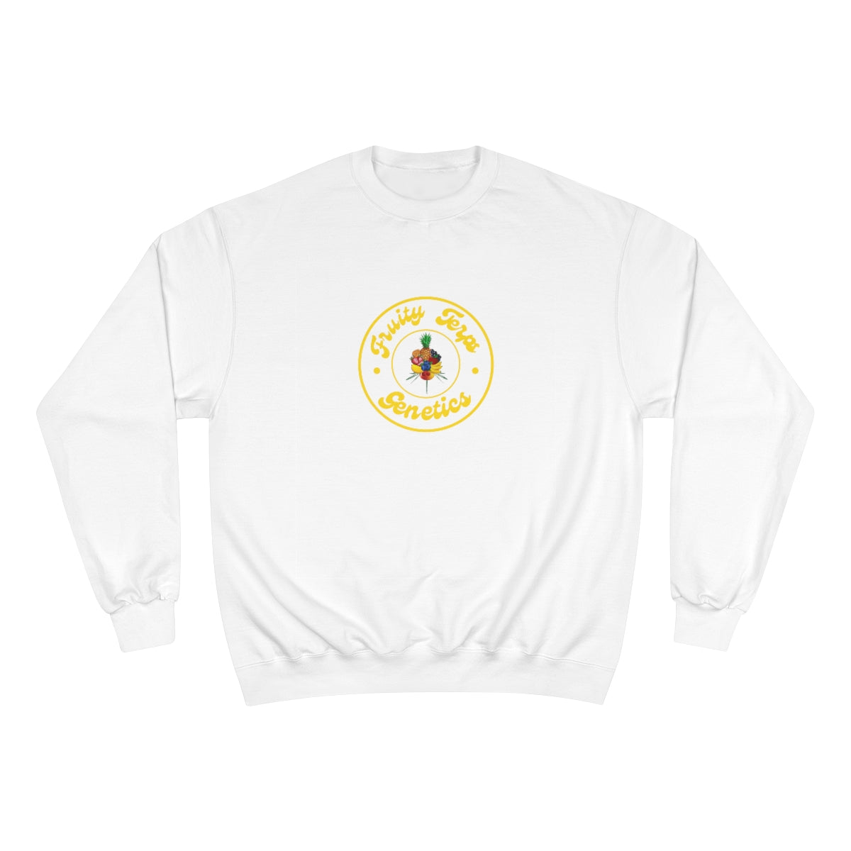 Fruity Terps™️ Genetics Sweatshirt Yellow Logo