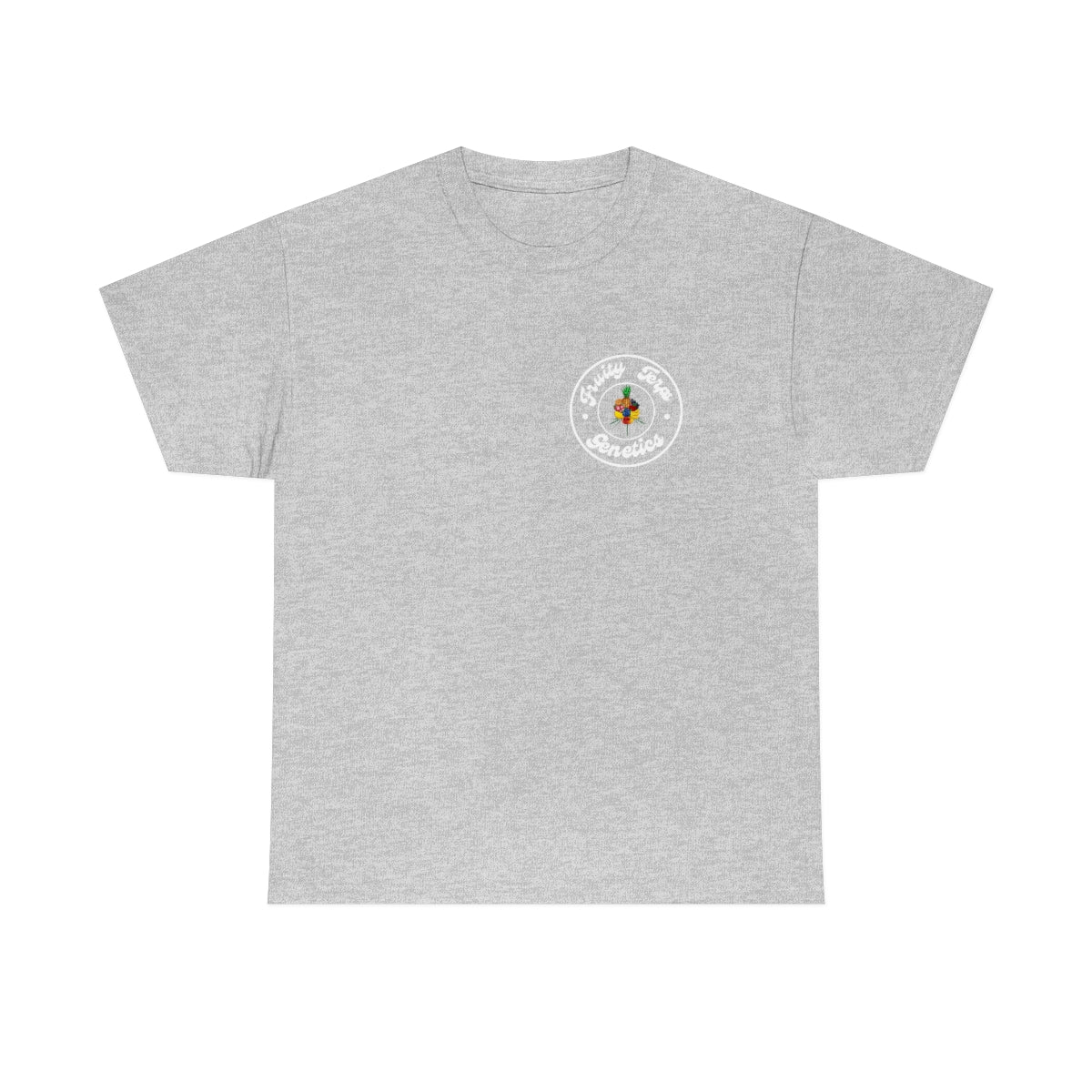Fruity Terps™️ Genetics Low Pro Tee White Logo