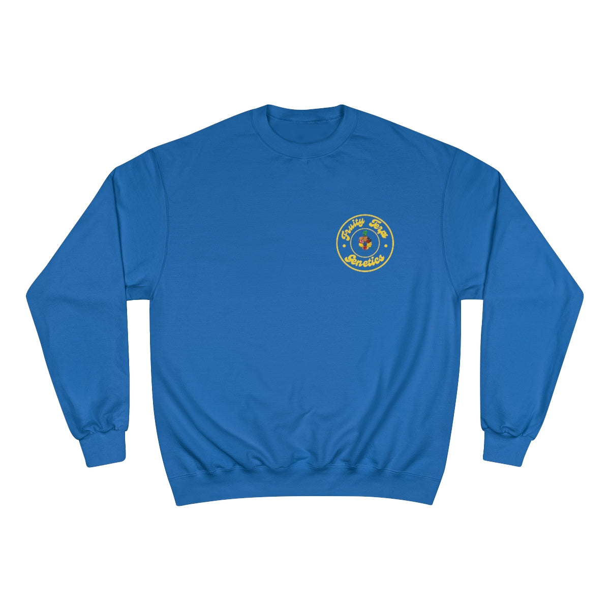 Fruity Terps™️ Genetics Low Pro Sweatshirt Yellow Logo