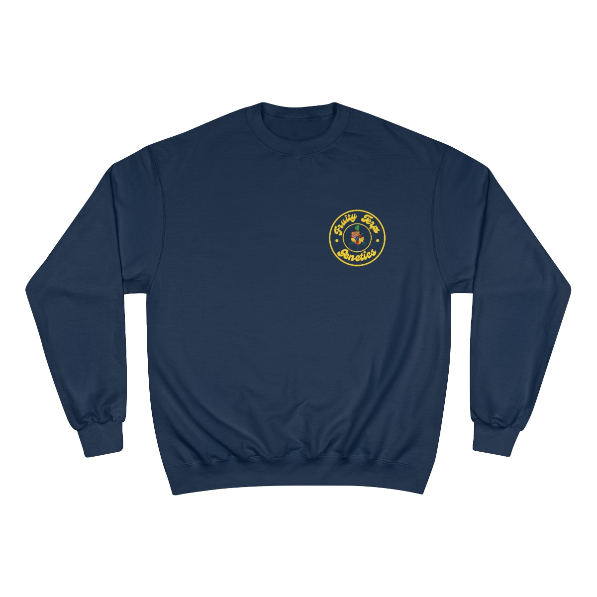 Fruity Terps™️ Genetics Low Pro Sweatshirt Yellow Logo
