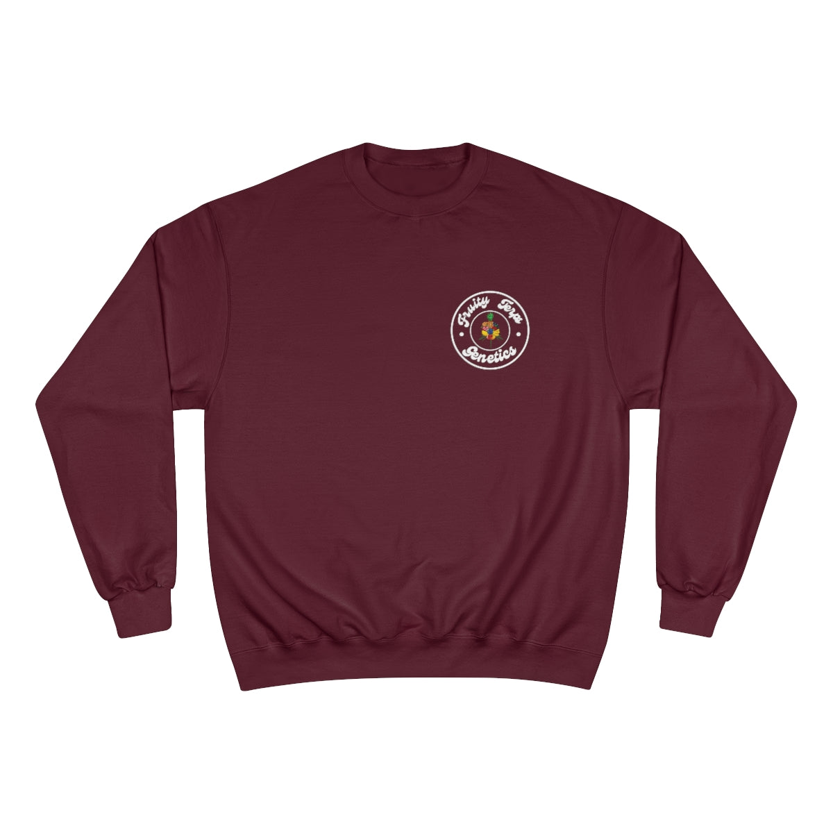 Fruity Terps™️ Genetics Low Pro Sweatshirt White Logo