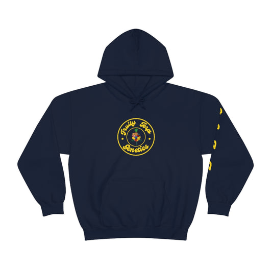 Fruity Terps™️ Genetics Its In The Terps Hoodie Yellow Logo