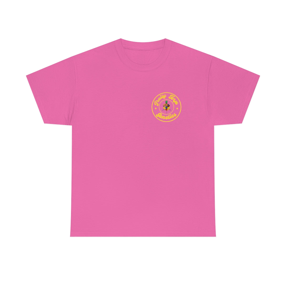 Fruity Terps™️ Genetics Low Pro Tee Yellow Logo