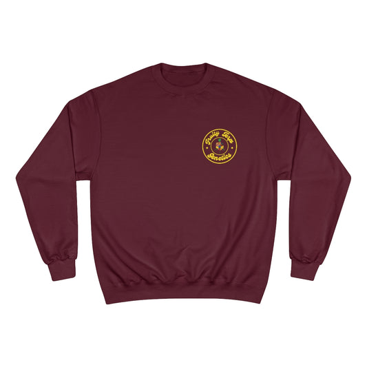 Fruity Terps™️ Genetics  Low Pro Sweatshirt Yellow Logo