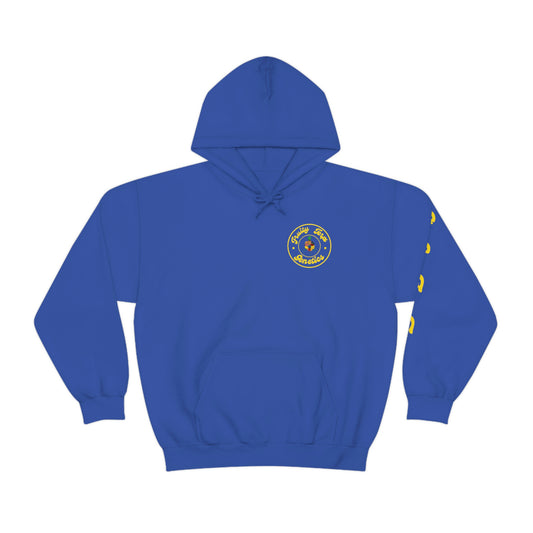 Fruity Terps™️ Genetics Its In The Terps Hoodie Yellow Logo