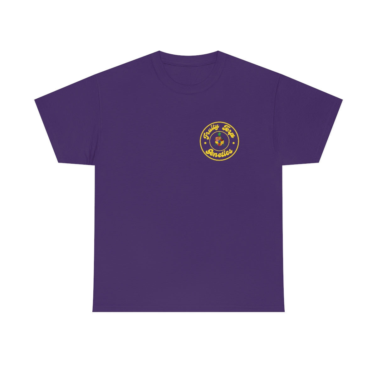 Fruity Terps™️ Genetics Low Pro Tee Yellow Logo