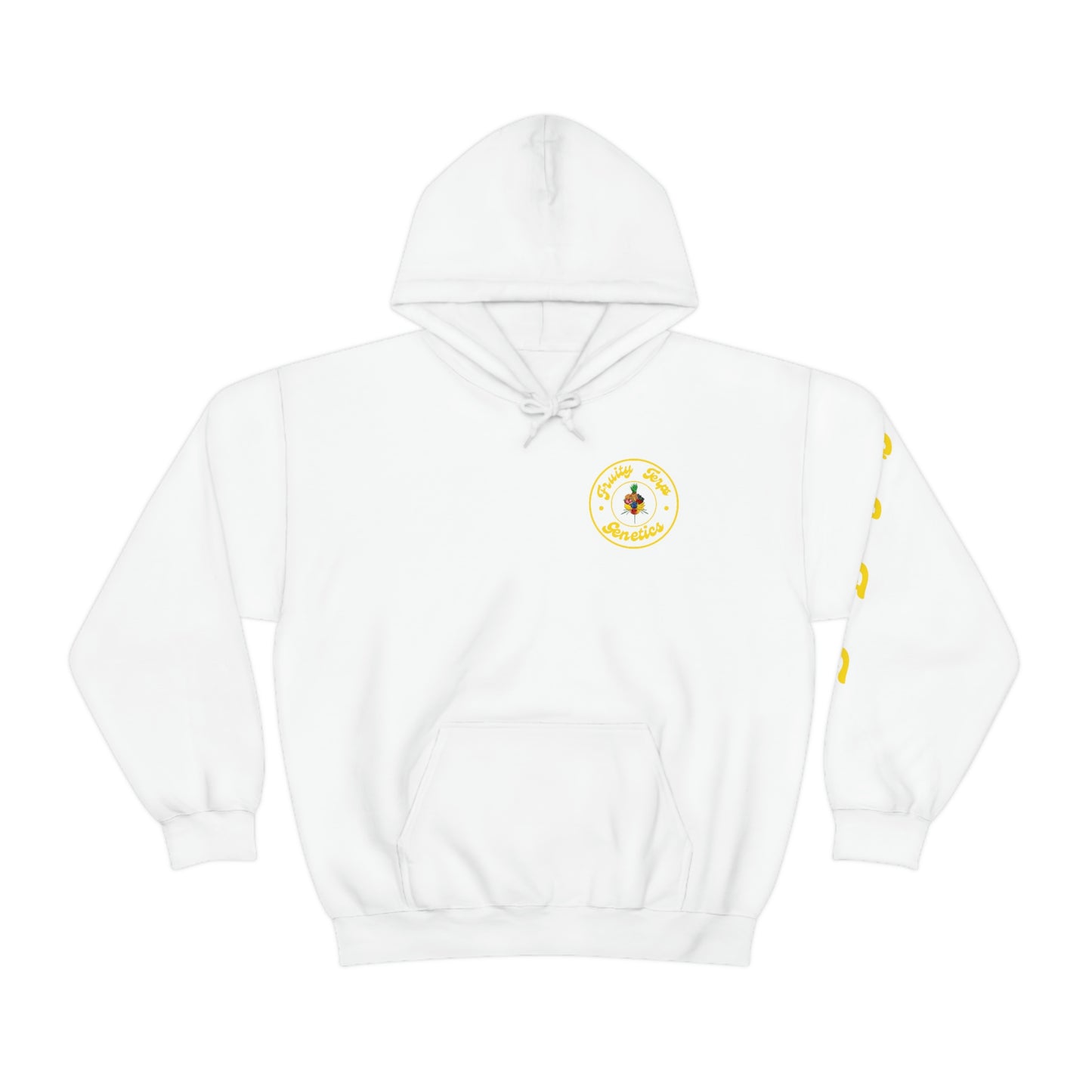 Fruity Terps™️ Genetics Its In The Terps Hoodie Yellow Logo