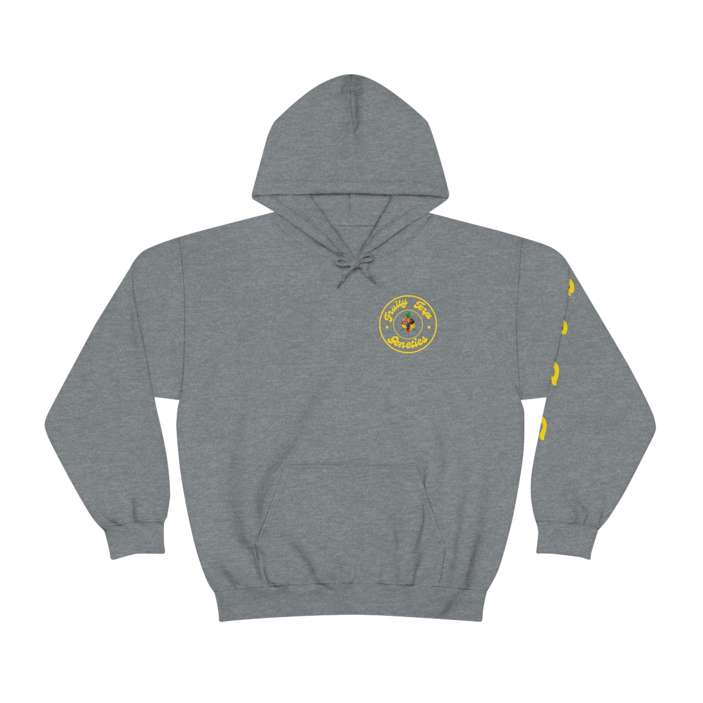 Fruity Terps™️ Genetics Its In The Terps Hoodie Yellow Logo