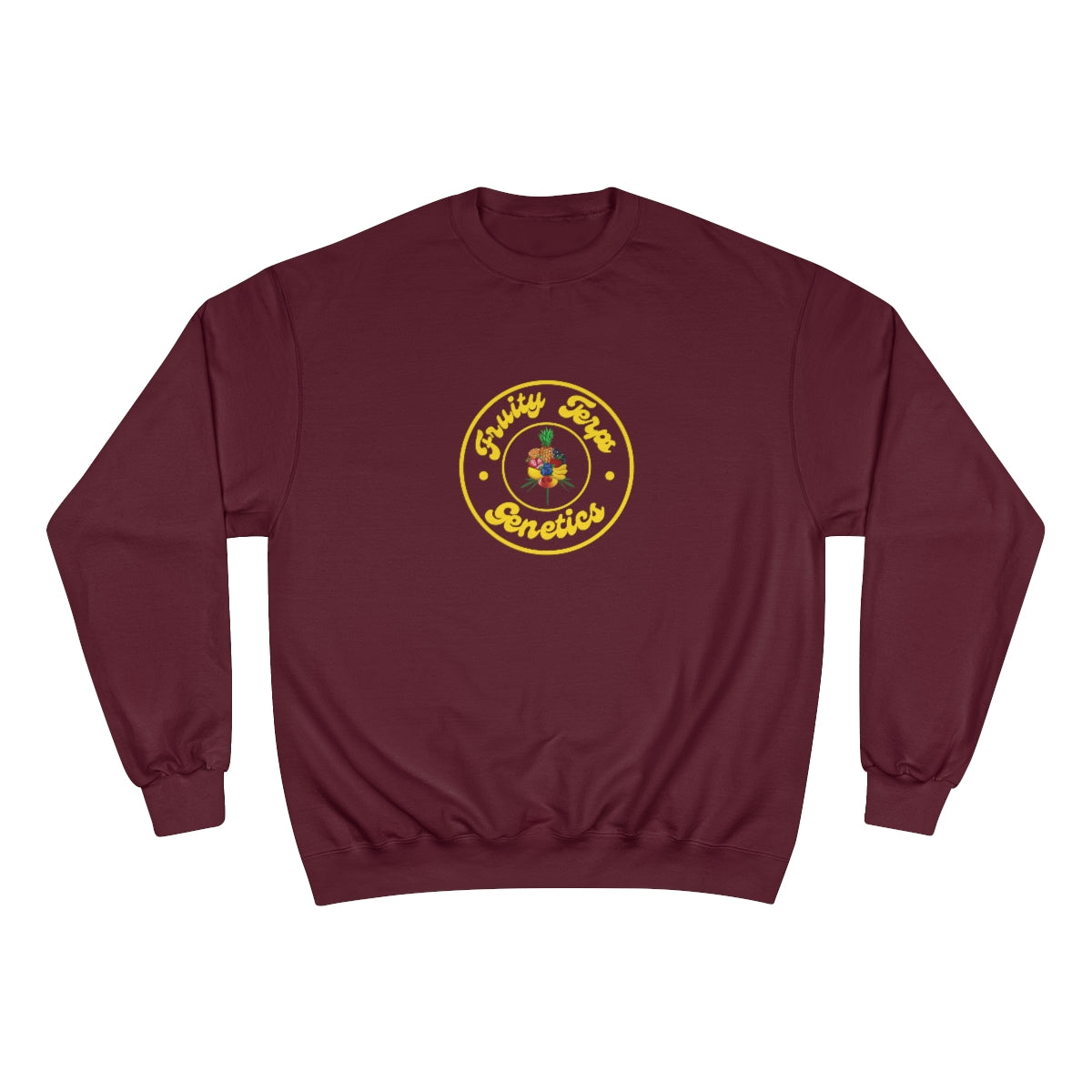 Fruity Terps™️ Genetics Sweatshirt Yellow Logo