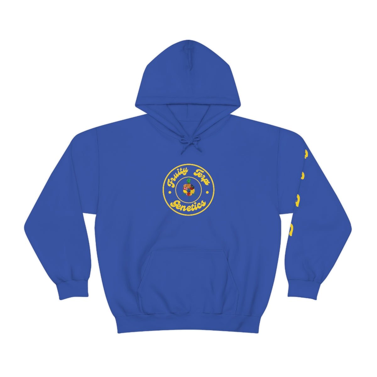 Fruity Terps™️ Genetics Its In The Terps Hoodie Yellow Logo