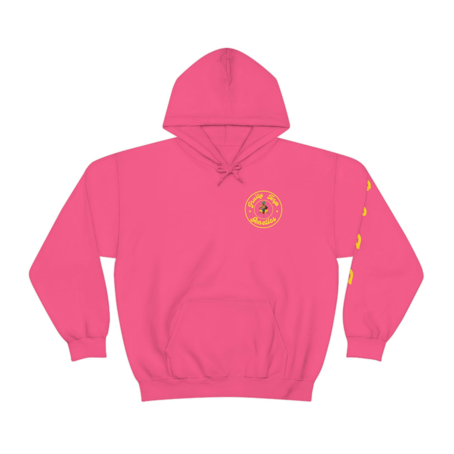 Fruity Terps™️ Genetics Its In The Terps Hoodie Yellow Logo